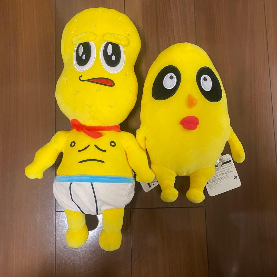 【非売品】オシャレになりたいピーナッツくん（チャンチョ）ぬいぐるみセット