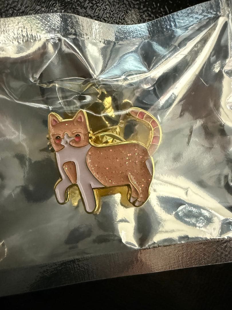 ずとまよスナネコ ガチャ ラメ入りピンズしょがスト ずっと真夜中で