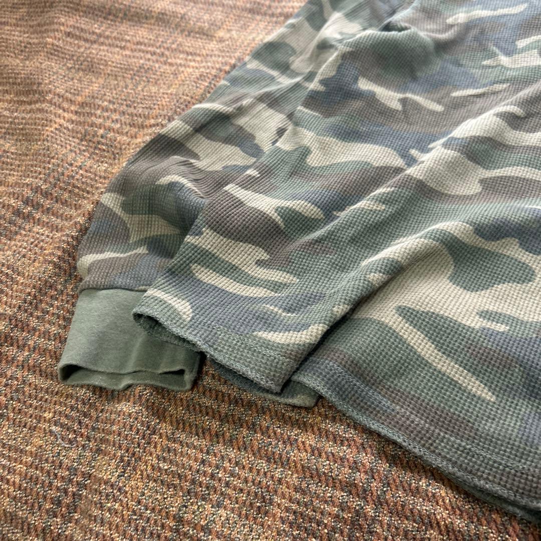 OLD GAP ? 迷彩 サーマル トレーナー L ミリタリー 白タグ y2k - メルカリ