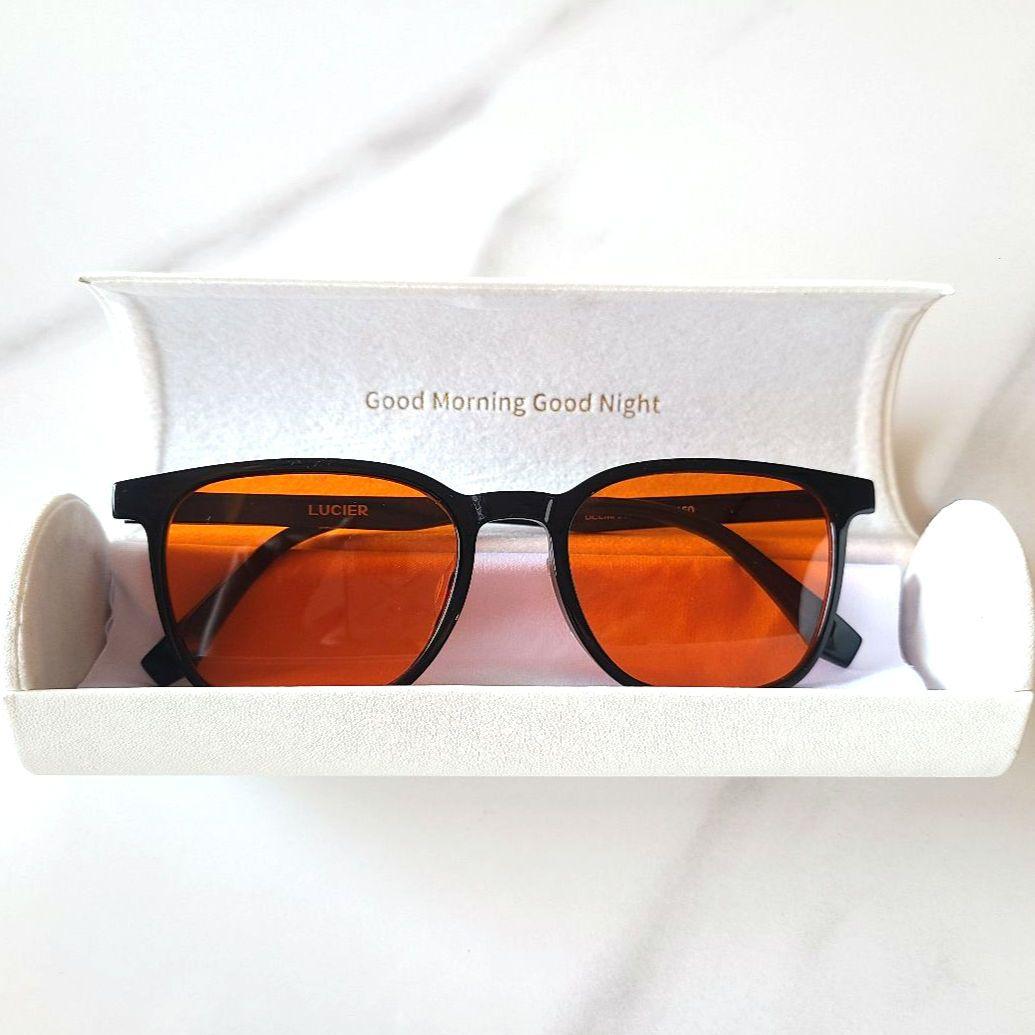 大人気 ルシエール ナイトレンズ LUCIER メガネ - メルカリ