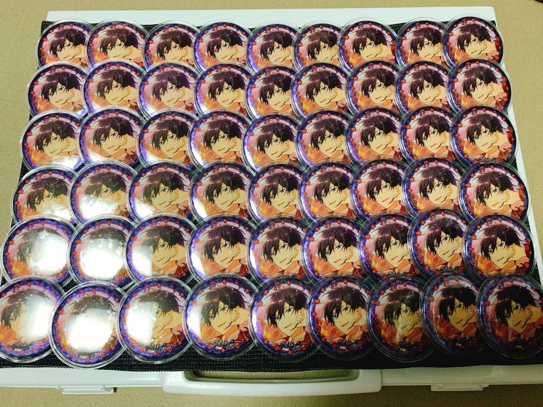 あんスタ 氷鷹北斗 ショコラフェス 缶バッジ 54枚 ロゼットおまけ付き