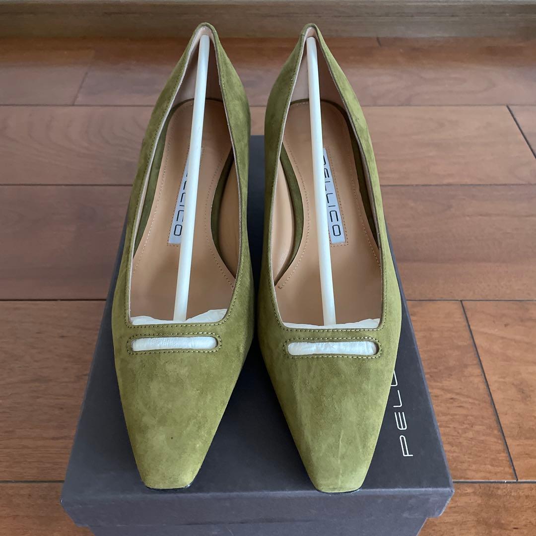 新品未使用 PELLICO オリーブグリーン パンプス 37 楽天市場】ペリーコ PELLICO（カラーグリーン）（レディース靴｜靴）の通販