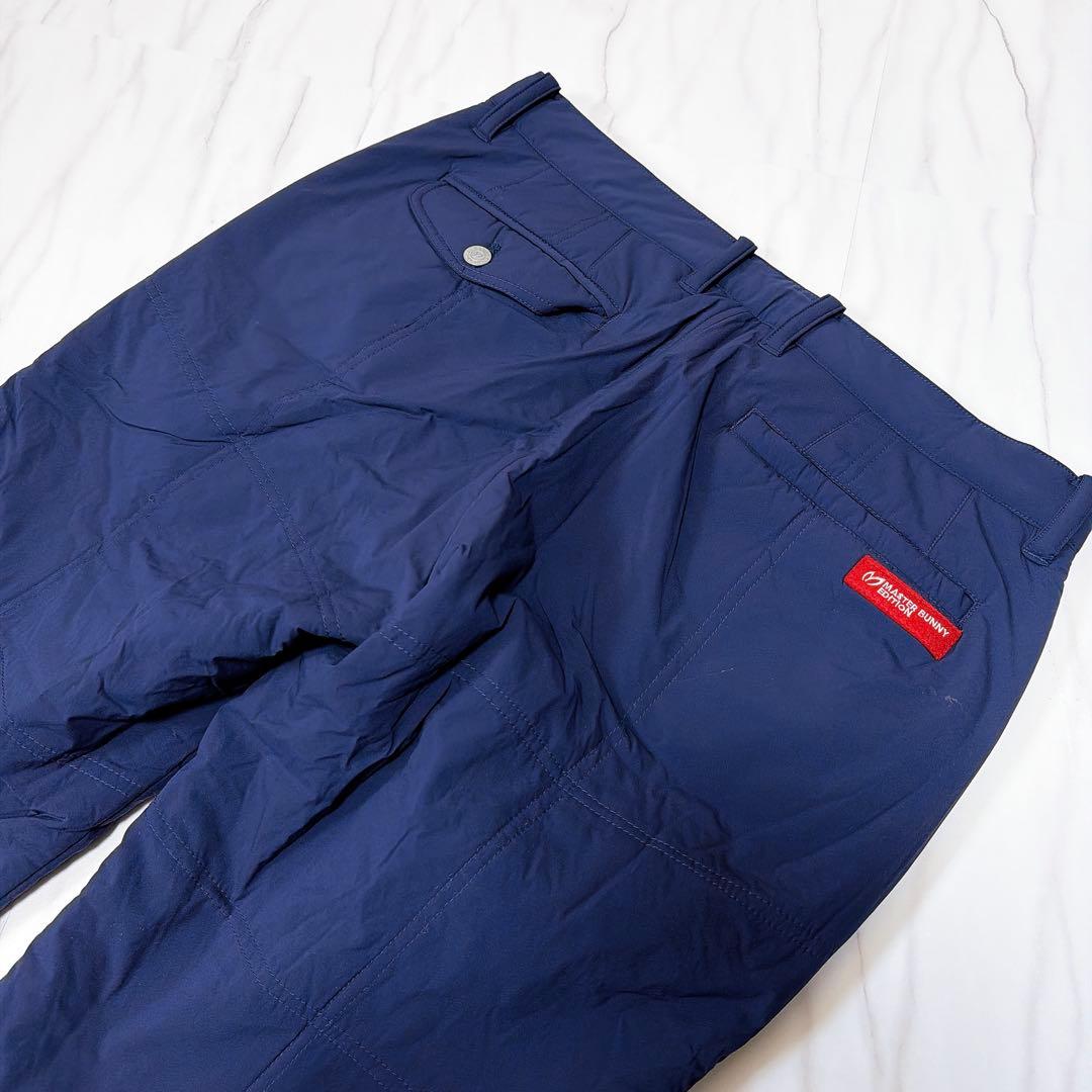 《美品》マスターバニーエディション セットアップ スニード 中綿 ネイビー