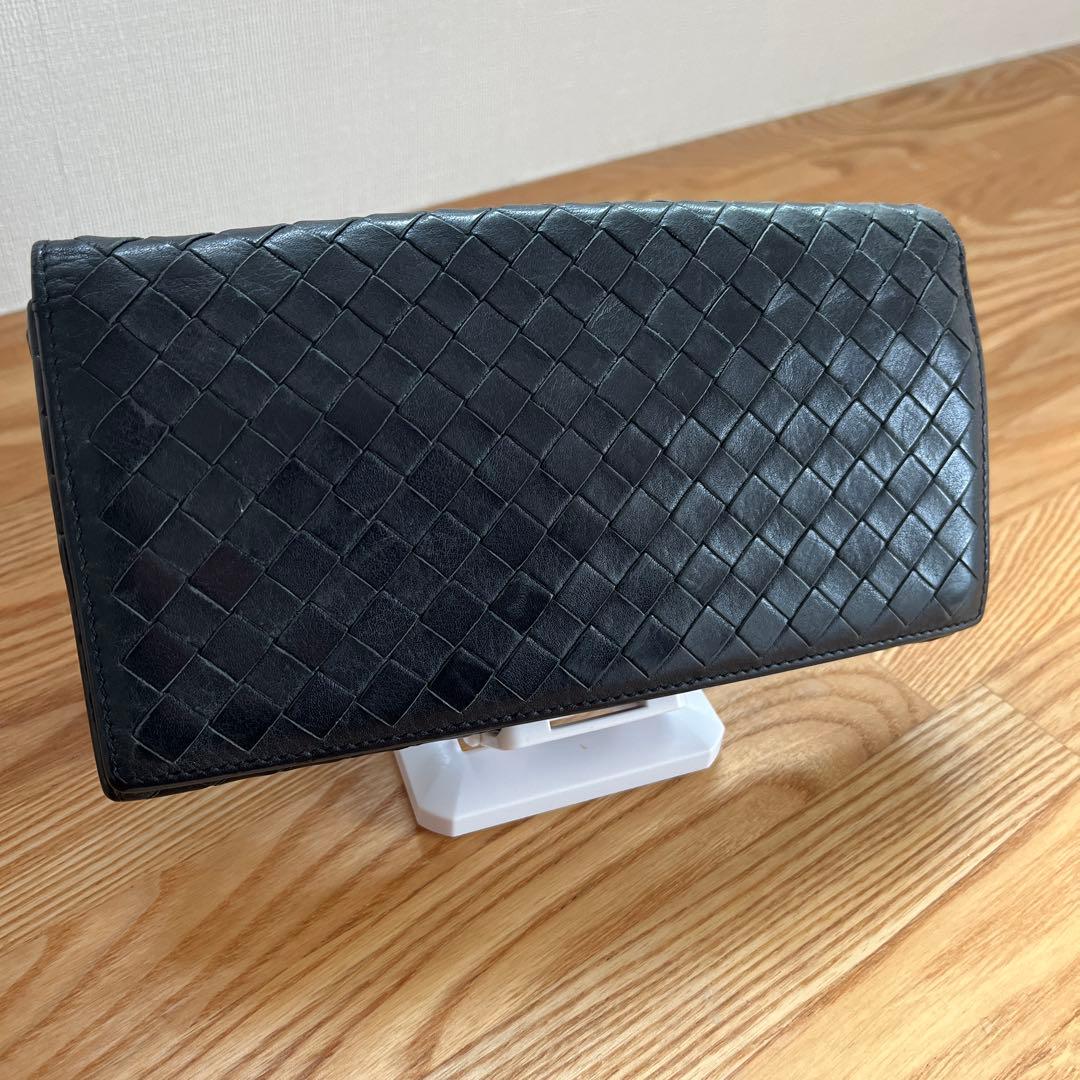 ★ボッテガヴェネタ★黒 長財布　百貨店購入 上質レザー