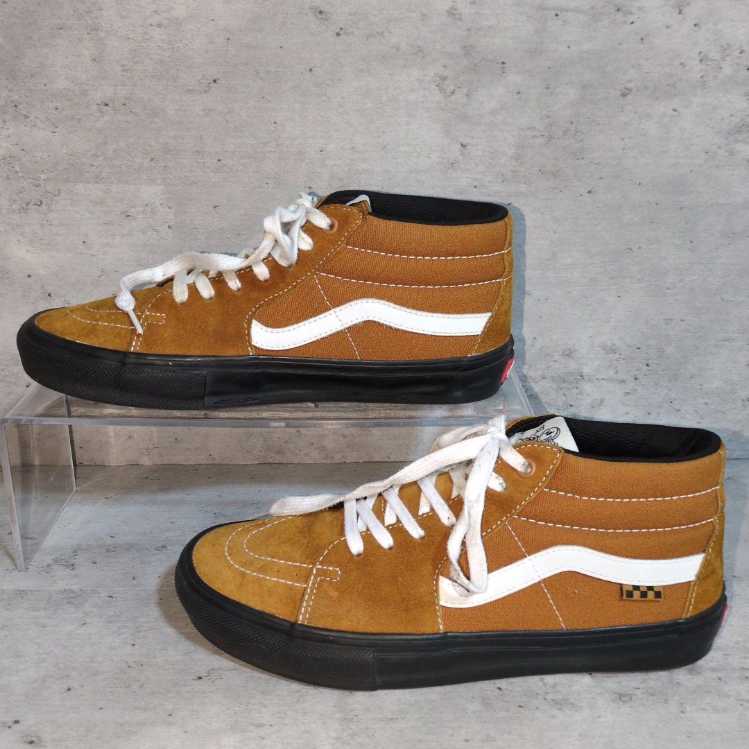 【VANS】SKATE GROSSO MID☆スエードスニーカー☆27.5cm