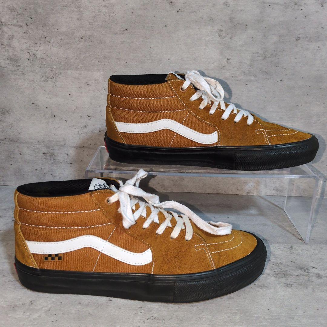 【VANS】SKATE GROSSO MID☆スエードスニーカー☆27.5cm