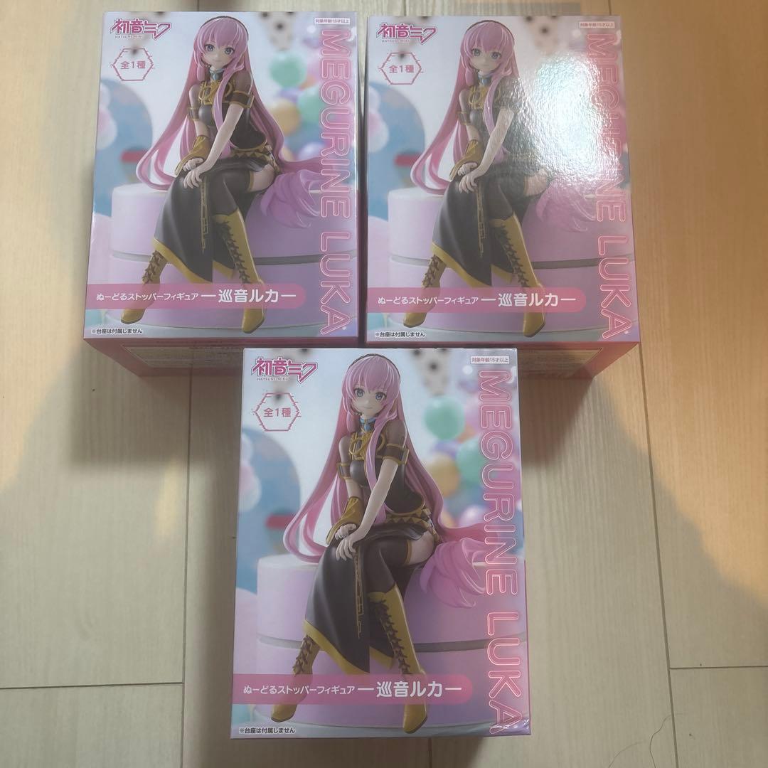 初音ミク ぬーどるストッパーフィギュア 巡音ルカ 3体セット