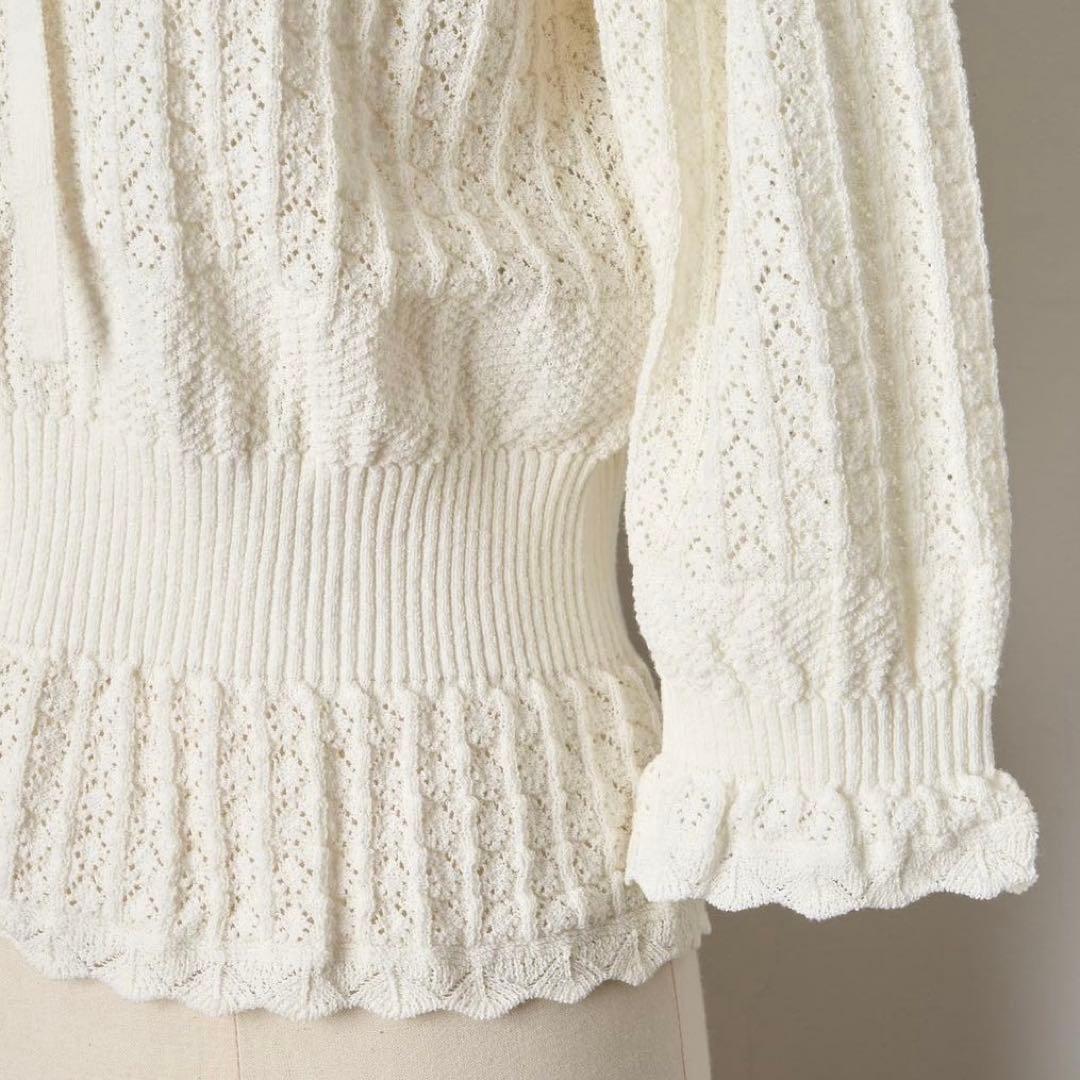 palejute ペールジュート 石田ゆり子さん着用 レース カーディガン