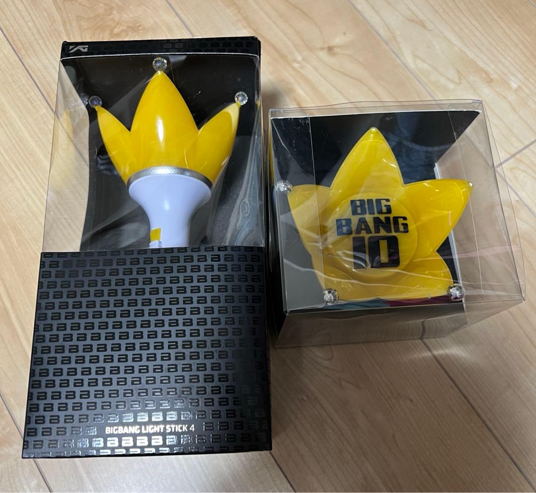 BIGBANG ペンライト韓国ver.4 10周年ペンライトヘッドセット - メルカリ