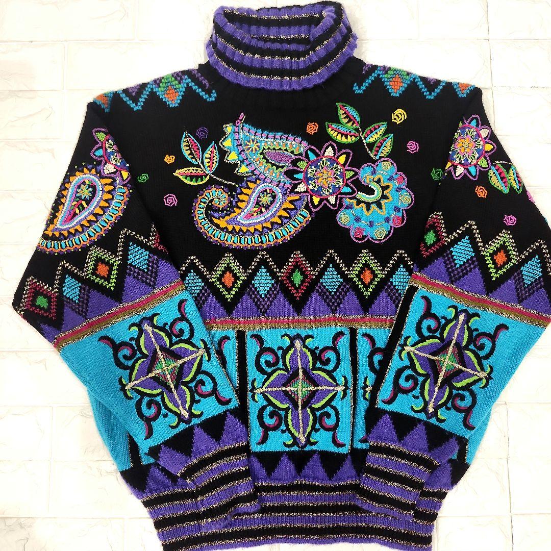 フィッチェ ウォーモ YOSHIYUKI KONISHI セーター ハンドニット - メルカリ