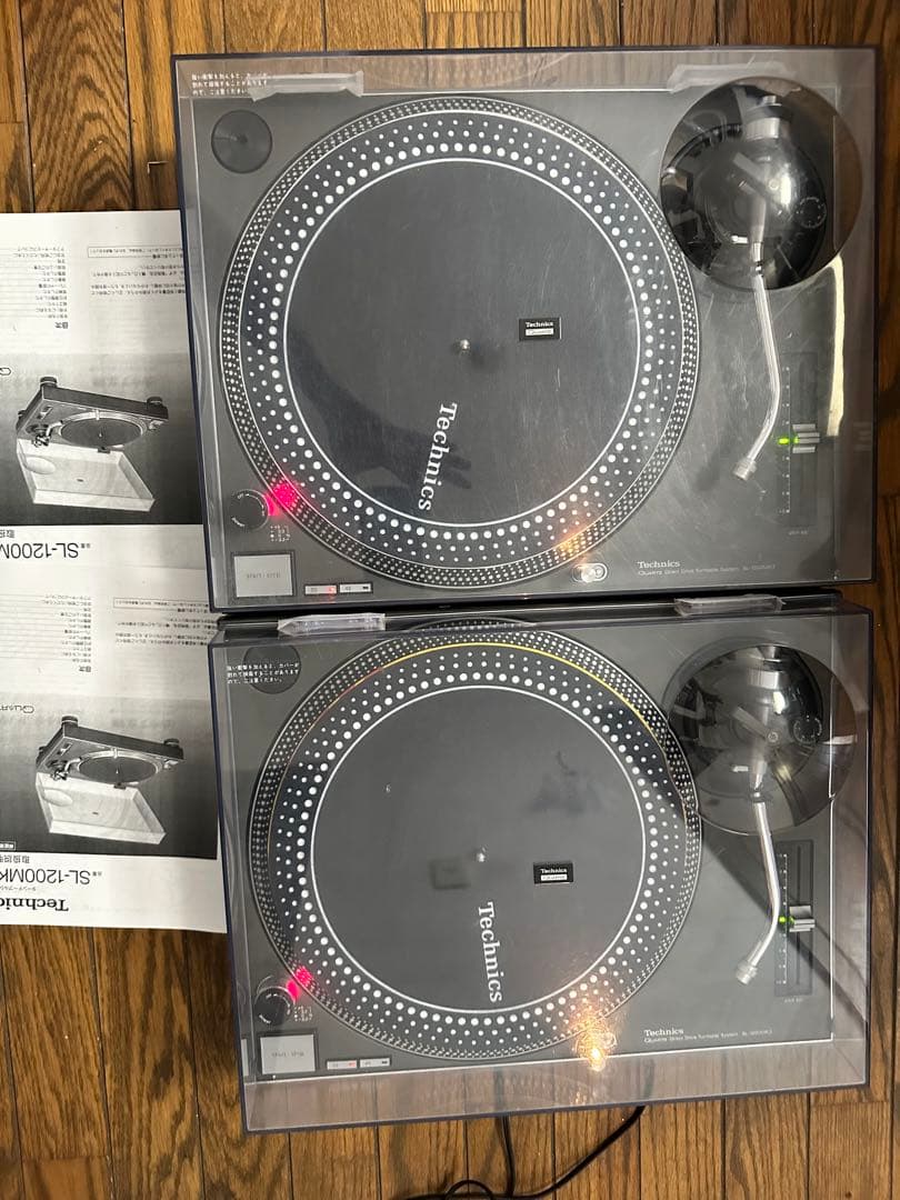 Missy 様　SL-1200MK3 ターンテーブル2台セット Missy 様 SL-1200MK3 ターンテーブル2台セット Technics SL-1200MK3