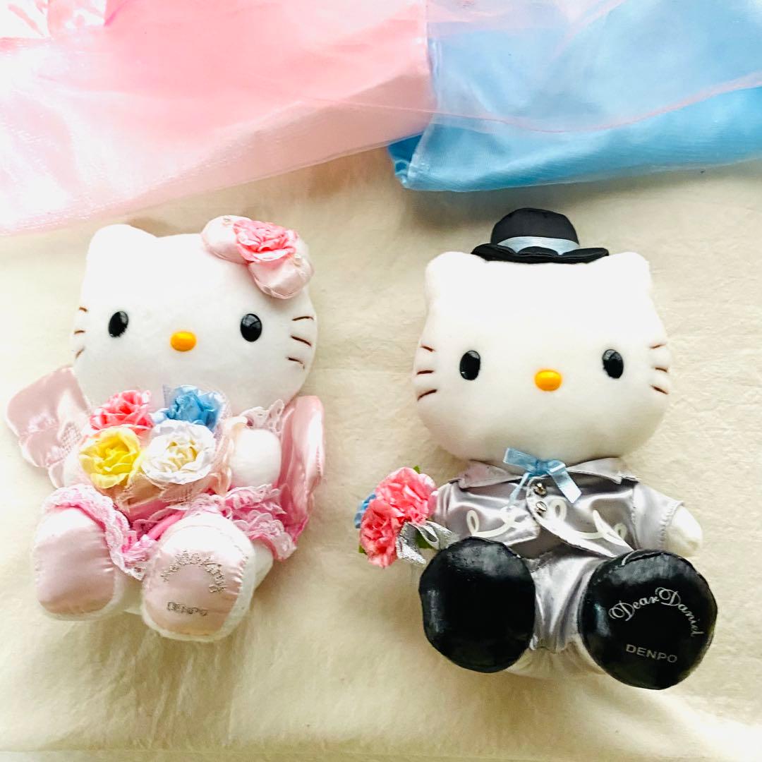 ハローキティ ウェディングドール ぬいぐるみ - メルカリ