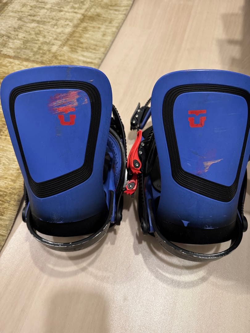 ユニオンULTRA スノーボードビンディング 青