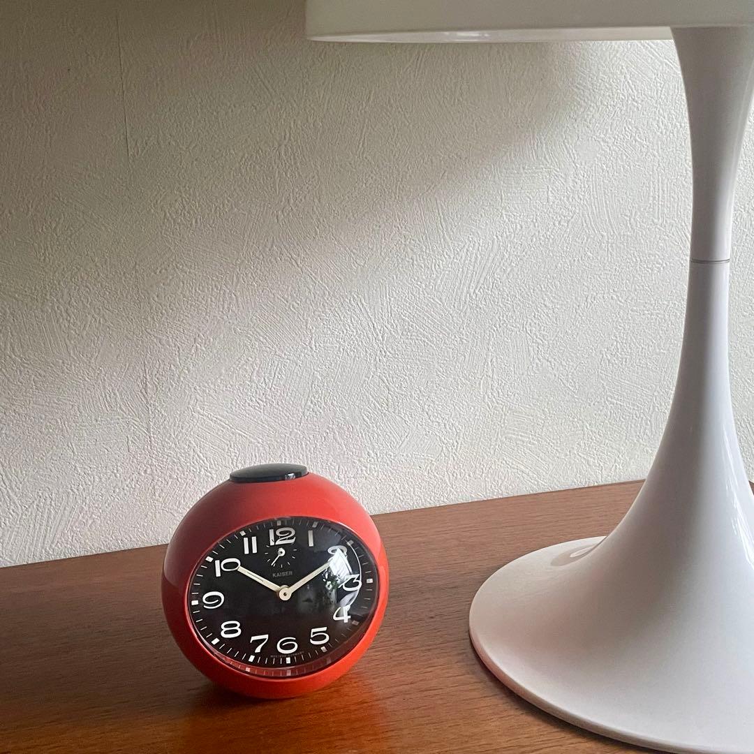 レトロポップ置き時計　1970年代