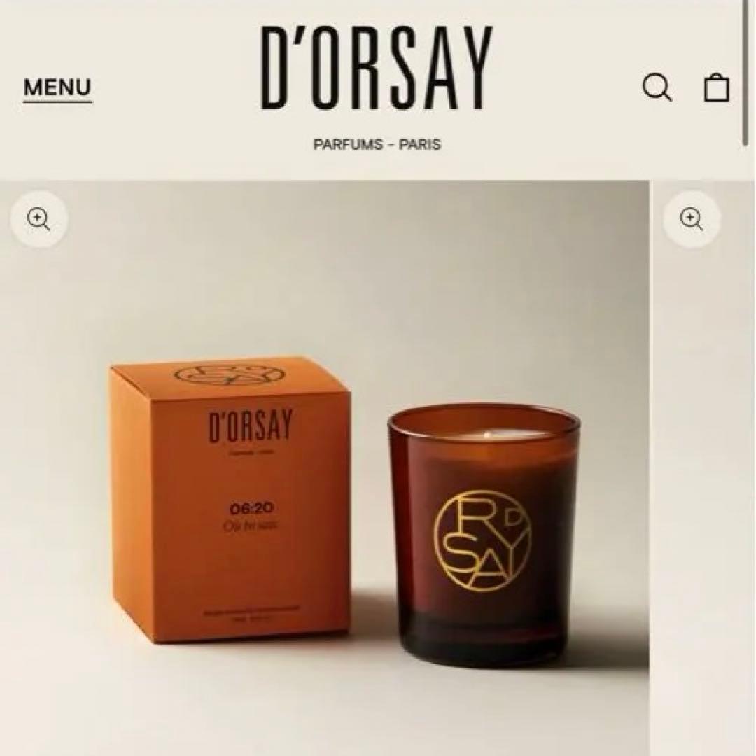 D'ORSAY 06:20 ウテュセ センティドキャンドル　190g