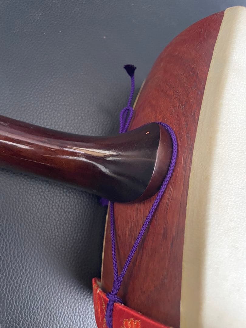 ヒロコはん三味線 赤木？ 細棹 皮破れなし　動作品