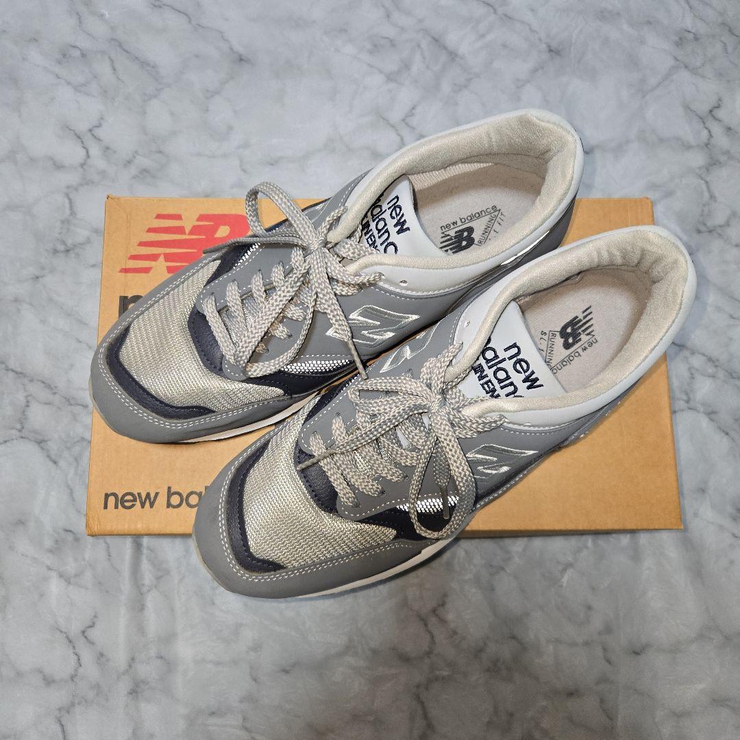 New Balance 1500ukg グレー スニーカー 27.5 1500シリーズ NEW BALANCE U1500UKG MADE IN UK GRAY/NAVY