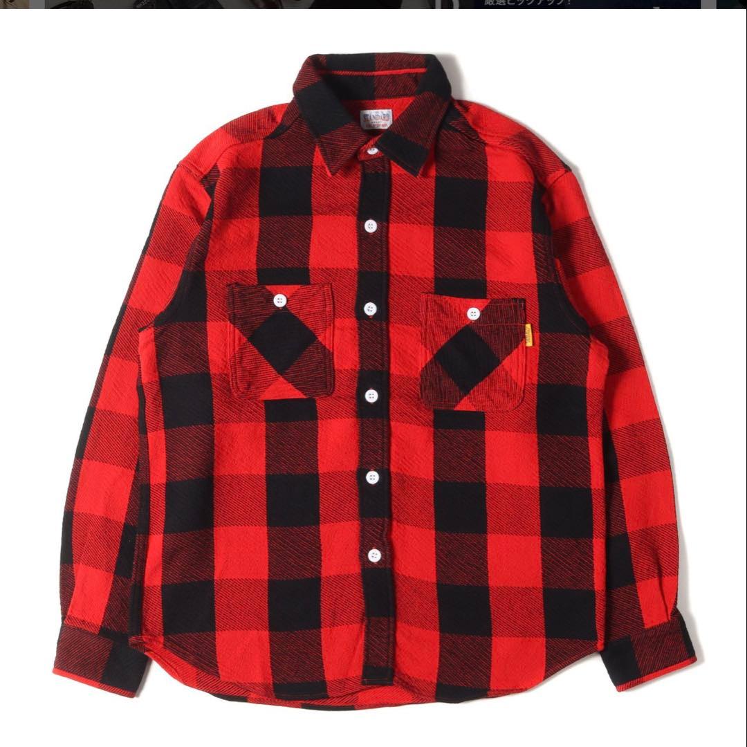 スタンダードカリフォルニア　SD バッファローチェック　ベビーフランネルシャツ