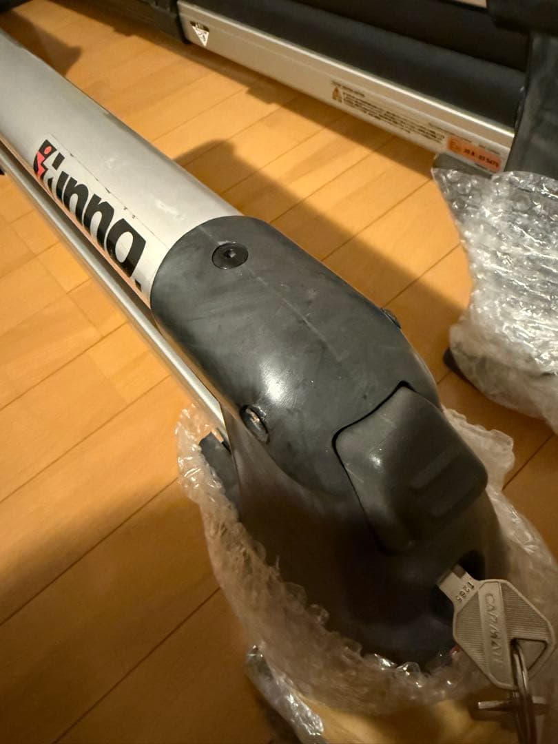 INNO TX707 スキーキャリア 鍵付き デリカd5など - メルカリ