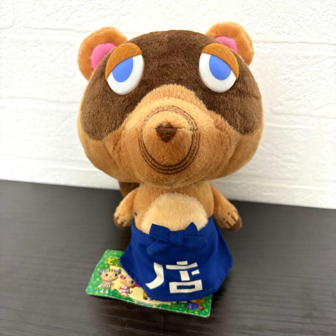 【タグ付き】どうぶつの森＋ たぬきち ぬいぐるみ 当時物 2001年 希少 レア
