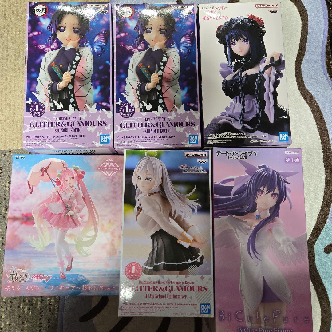 Bセット プライズフィギュア まとめ売り 6体セット - メルカリ