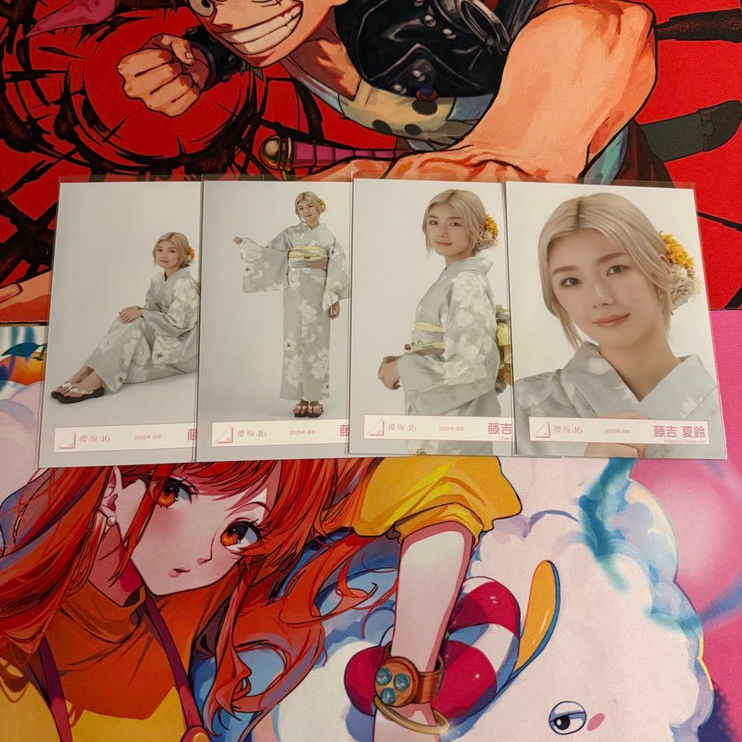 櫻坂46 藤吉夏鈴 生写真 コンプ 2025年 浴衣 - メルカリ