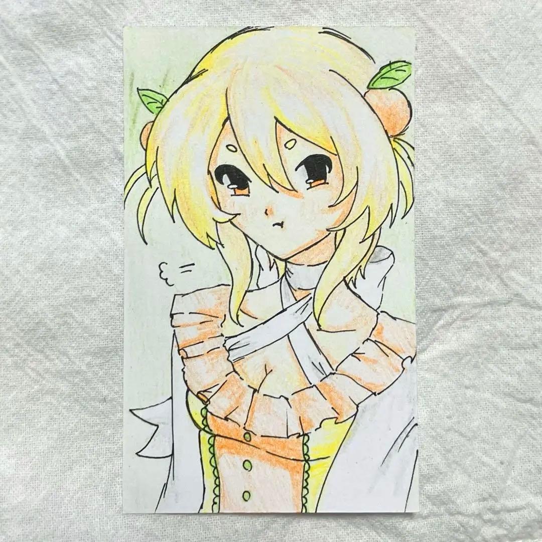 ❤︎ 萌え絵 手描きイラスト オリジナルキャラ - メルカリ