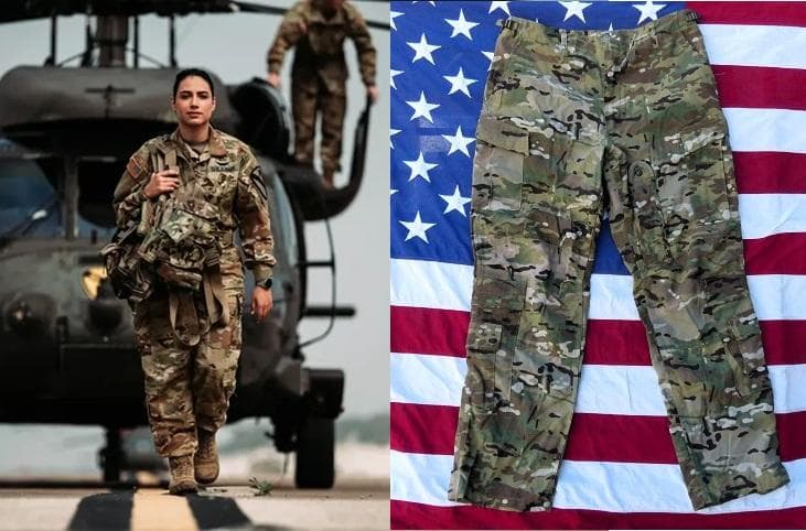 レア! 米軍 OCP ヘリクルートラウザー L-R　エアクルー　A2CU 657 A2CU Aircrew Coat OCP Flight Suit Top Size Medium Regular NSN 8415