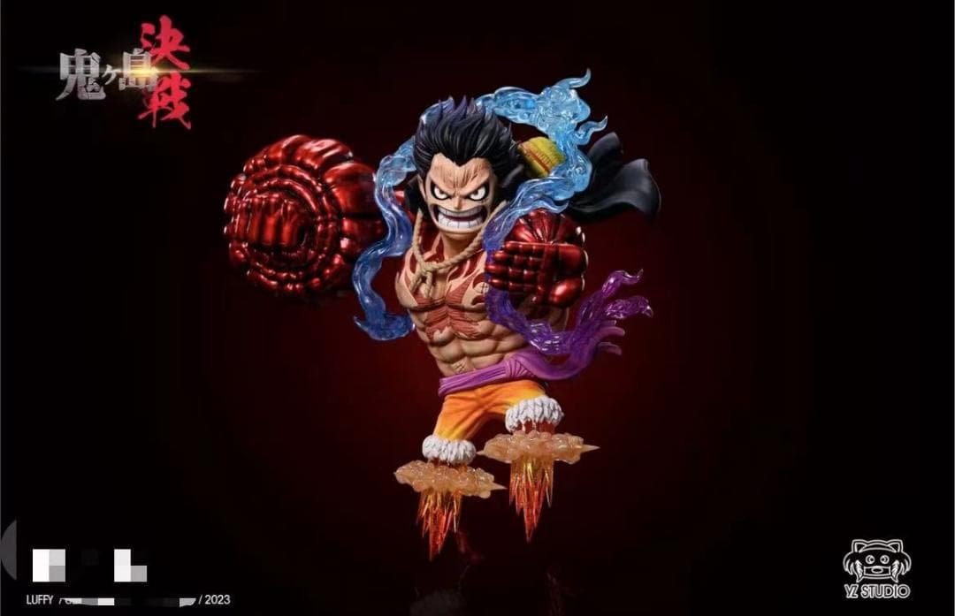 ワンピース YZ ギア4 ルフィ ガレージキット ガレキ スタチュー