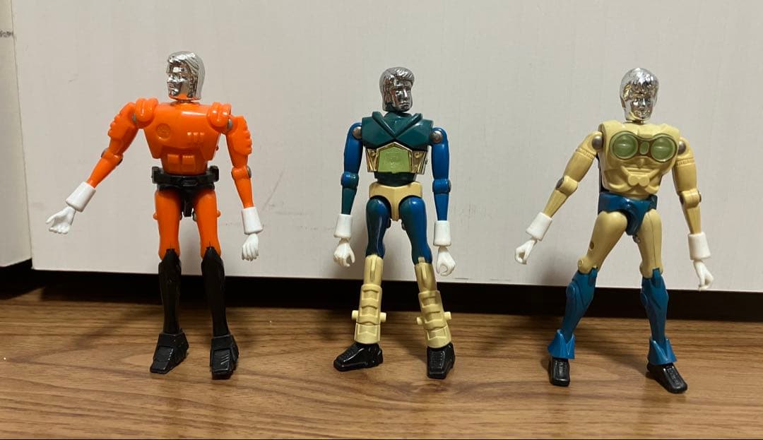 ミクロマン 当時物 ３体セット