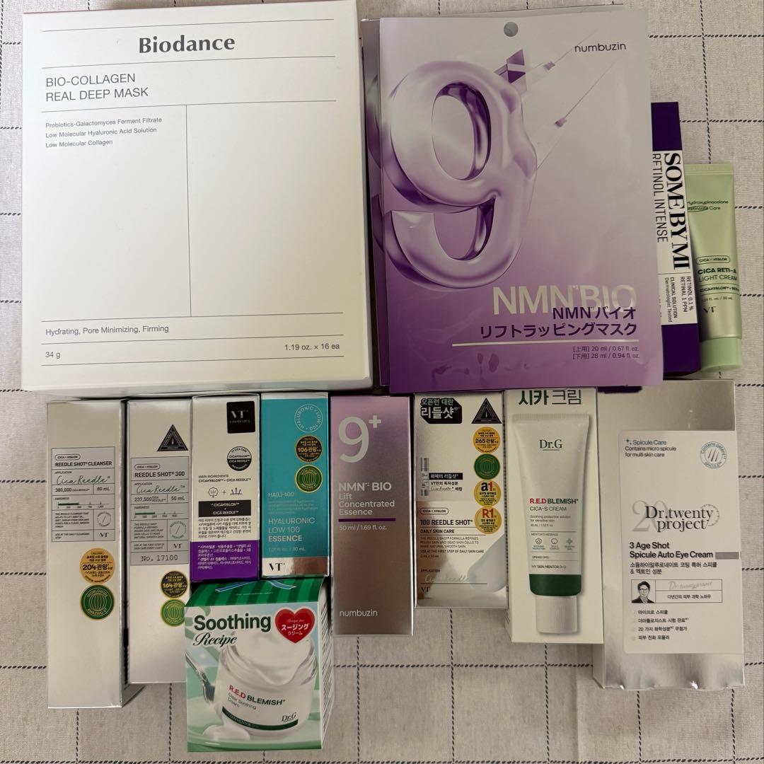 【新品24点】韓国コスメ スキンケア商品まとめ売り VT ナンバーズイン他