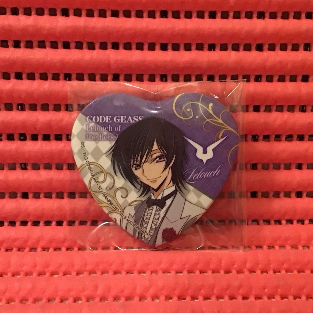 コードギアス❸《一番カフェ ハート缶バッジ》
