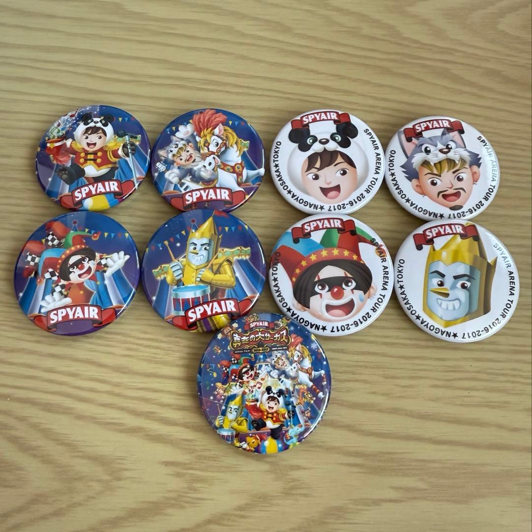 SPYAIR 缶バッジ 真冬の大サーカス - メルカリ