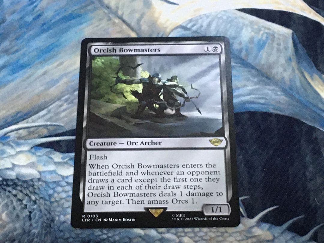 オークの弓使い/Orcish Bowmasters [LTR] 黒R