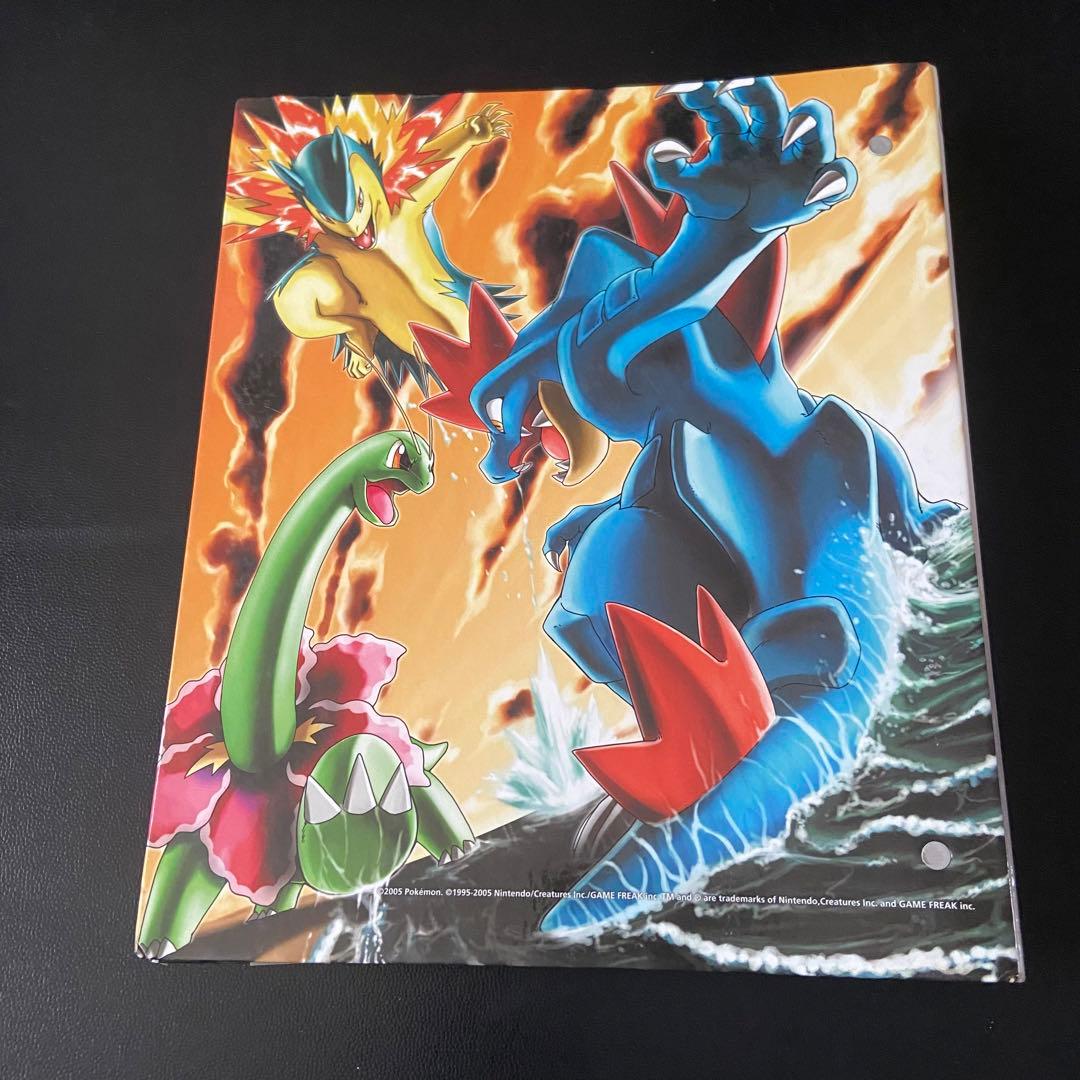 ⚫︎ポケモンカード コレクションファイル 9ポケット 2005 金の空、銀