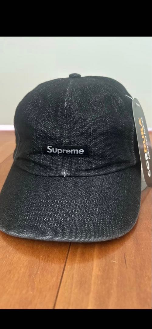 帽子 Supreme Cordura Denim SmaII Box 6-Panel Supreme Cordura Denim Small Box 6-Panel (SS24) - $54