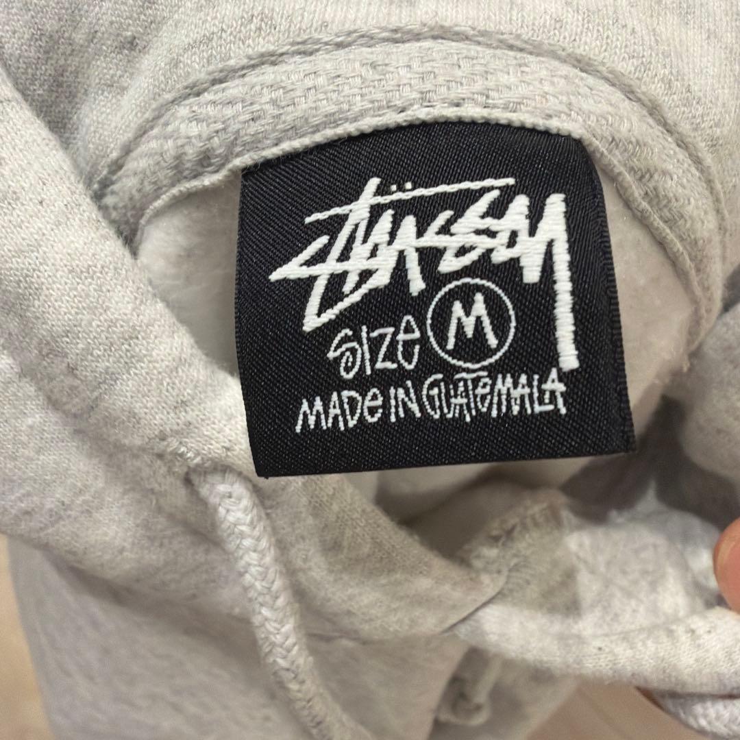 Stüssy グレー パーカー Mサイズ - メルカリ