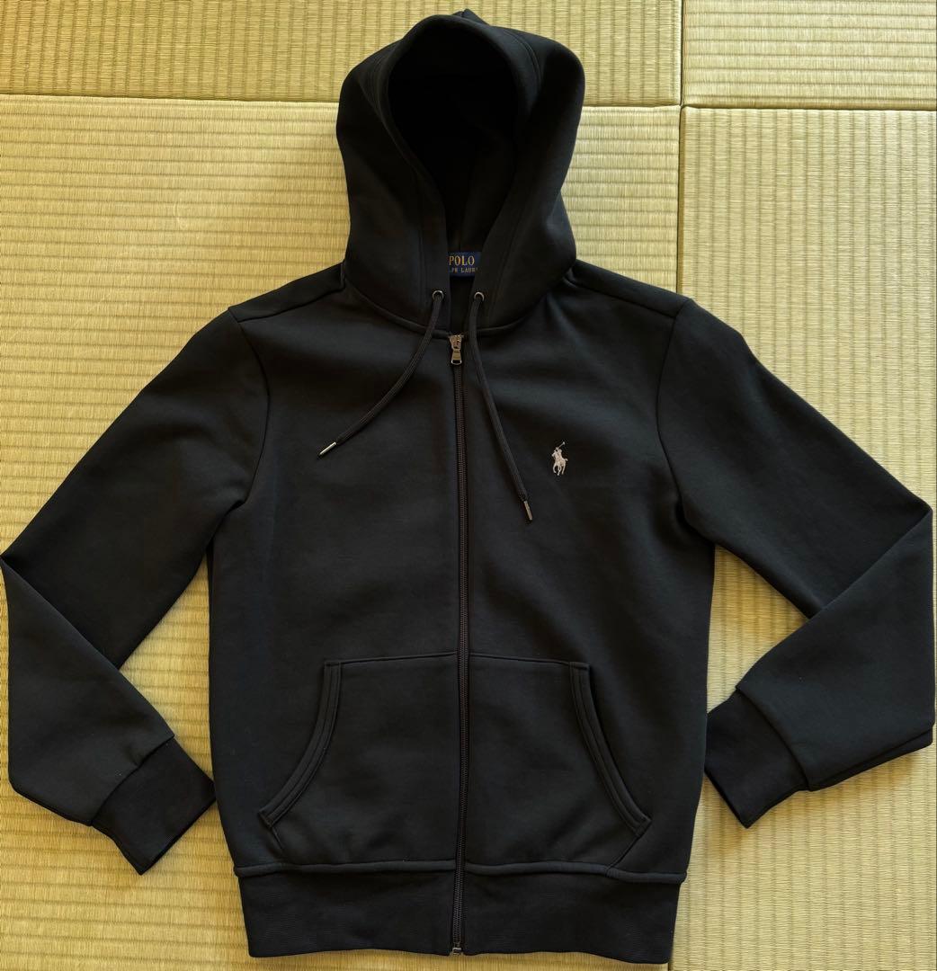 Polo Ralph Lauren 黒 フード付きパーカー S【超美品】