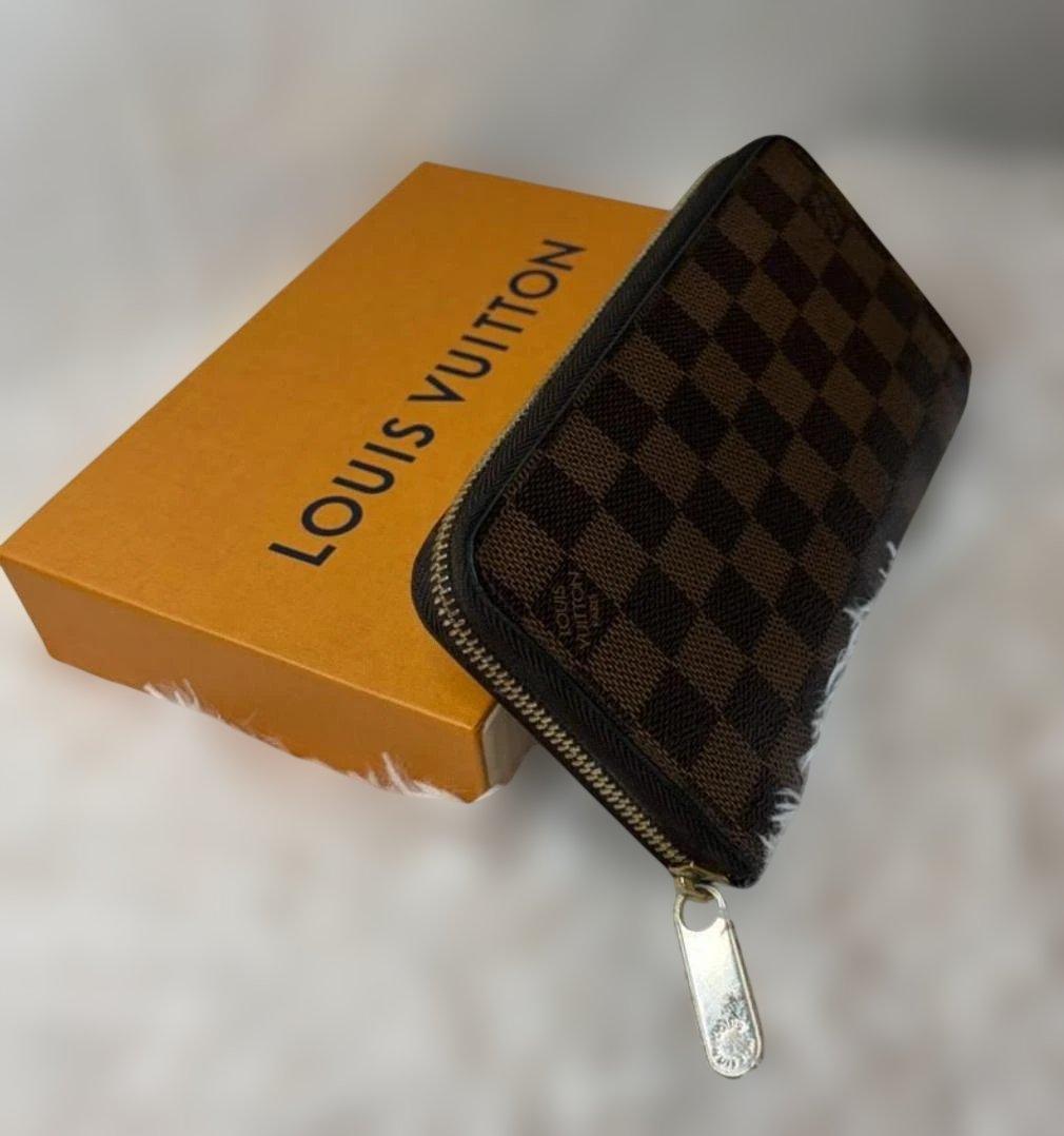 LOUIS VUITTON LV ジッピーウォレット N60015 ダミエ 財布