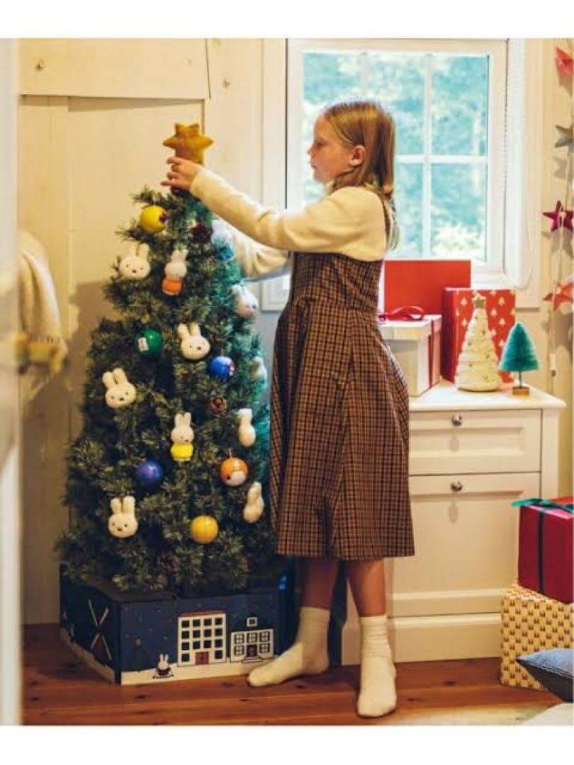 studio CLIP×ミッフィー クリスマスツリー 120cm