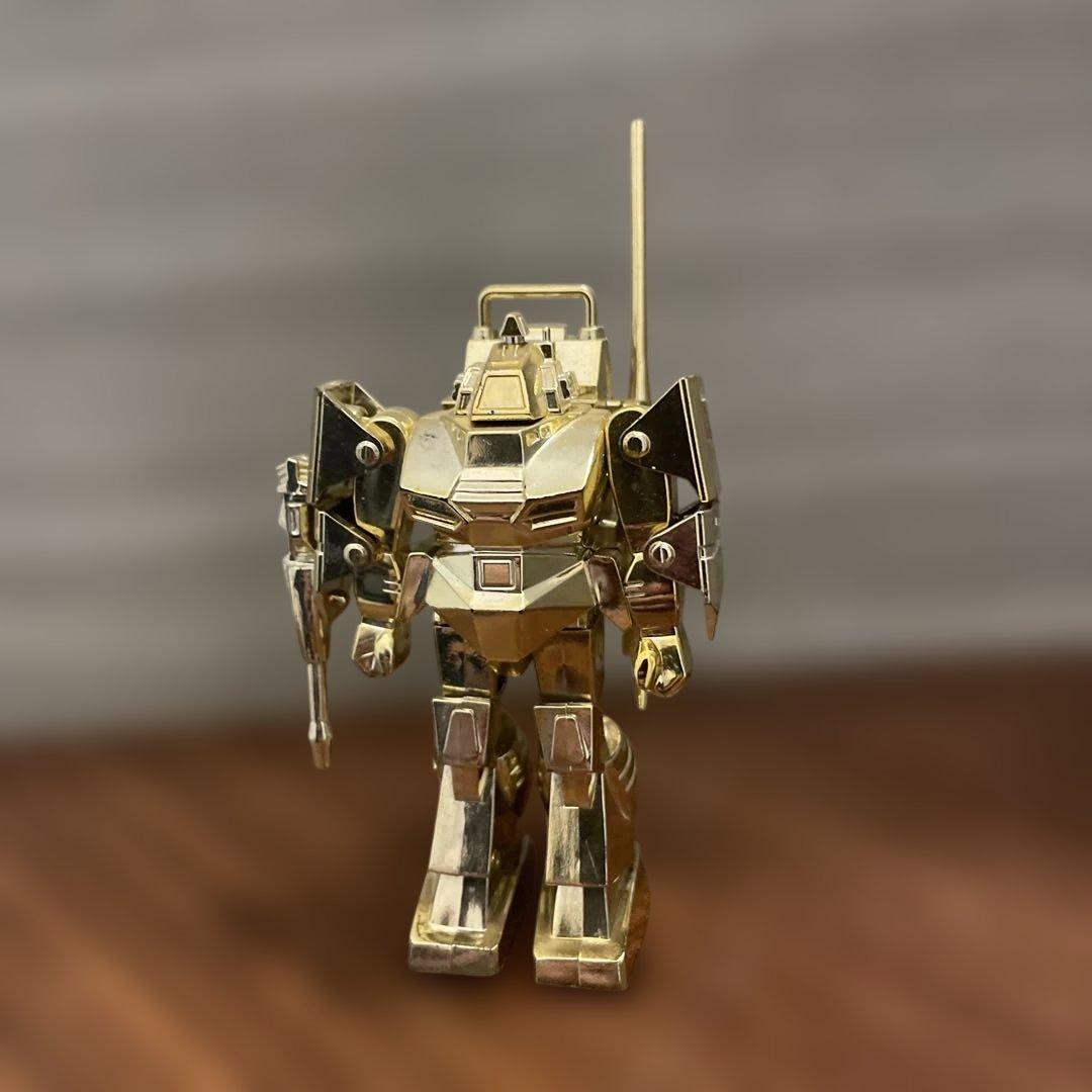 ダグラム映画公開記念ゴールドメッキフィギュア　現状品