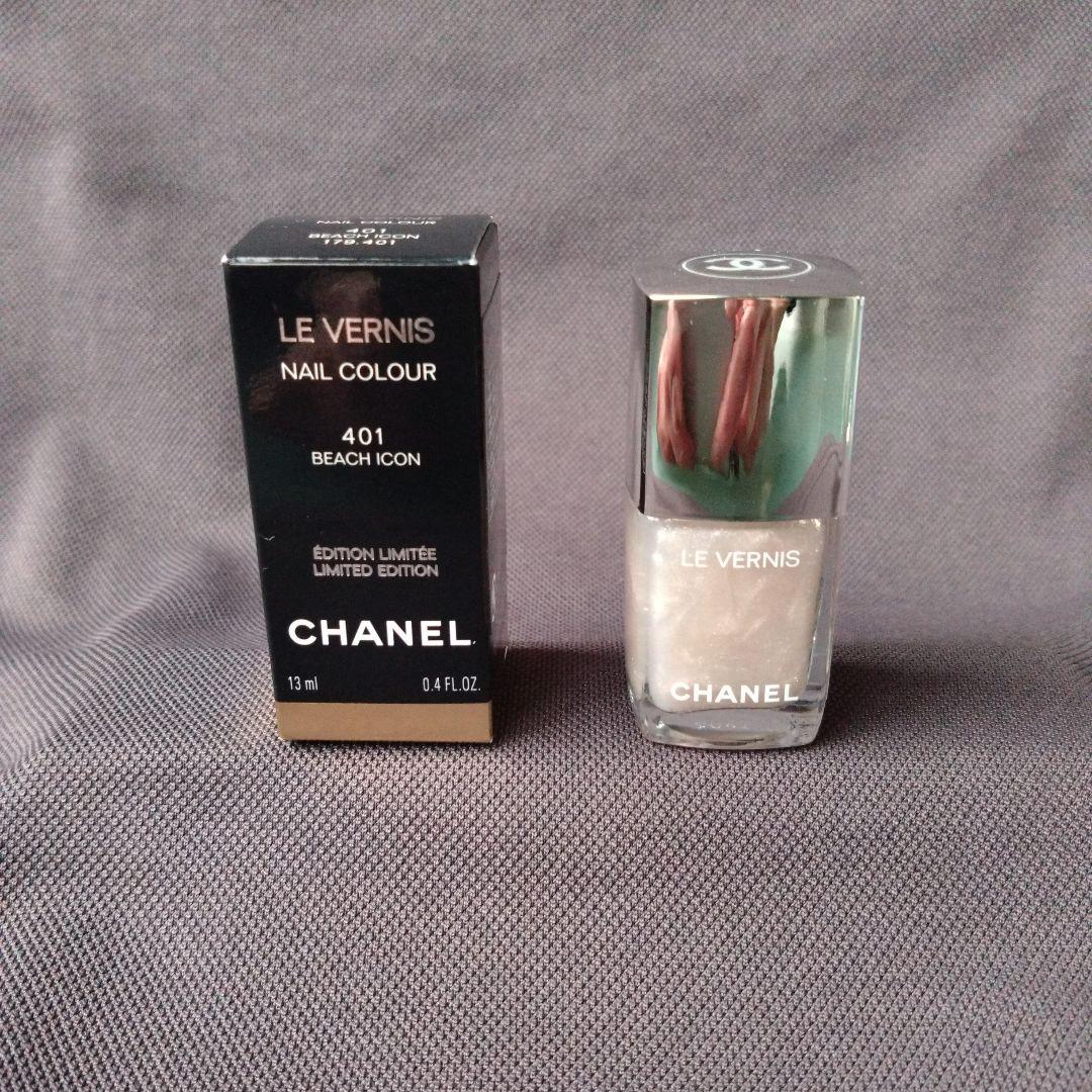 新品未使用 CHANEL シャネル ヴェルニ 401 ビーチアイコン ヴェルニ 401 ピーチ アイコン / CHANEL(シャネル) | LIPS
