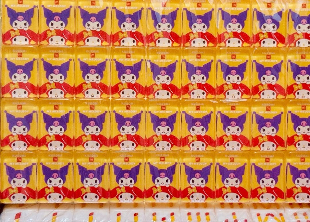マクドナルド サンリオコラボ 海外限定 マイメロディー クロミ