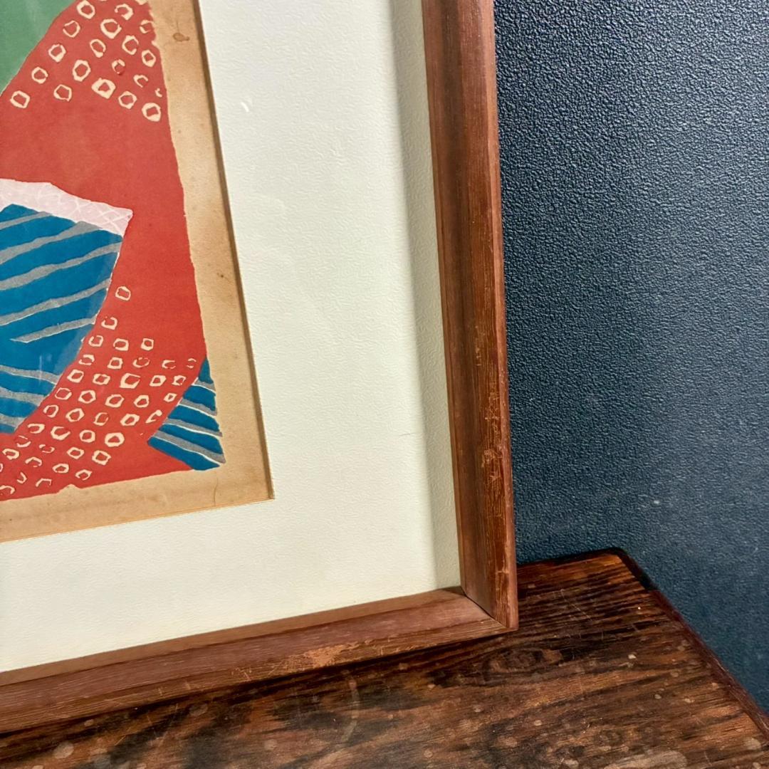 竹久夢二「小春」木版画 やなぎや版 柳屋版 1914年 大正ロマン 希少版画