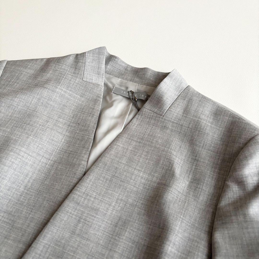 タグ付✨高級 theory luxe Donna Executive グレー M - メルカリ