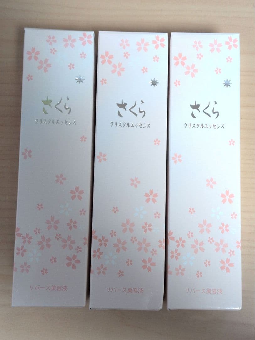 さくらクリスタルエッセンス 40ml 3本セット