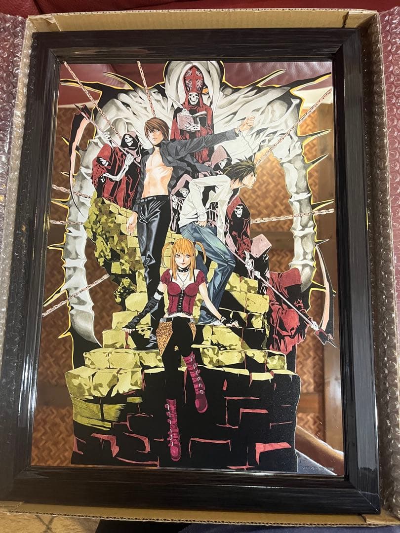 月＆L＆海砂 小畑先生描き下ろし パブミラーB デスノート展