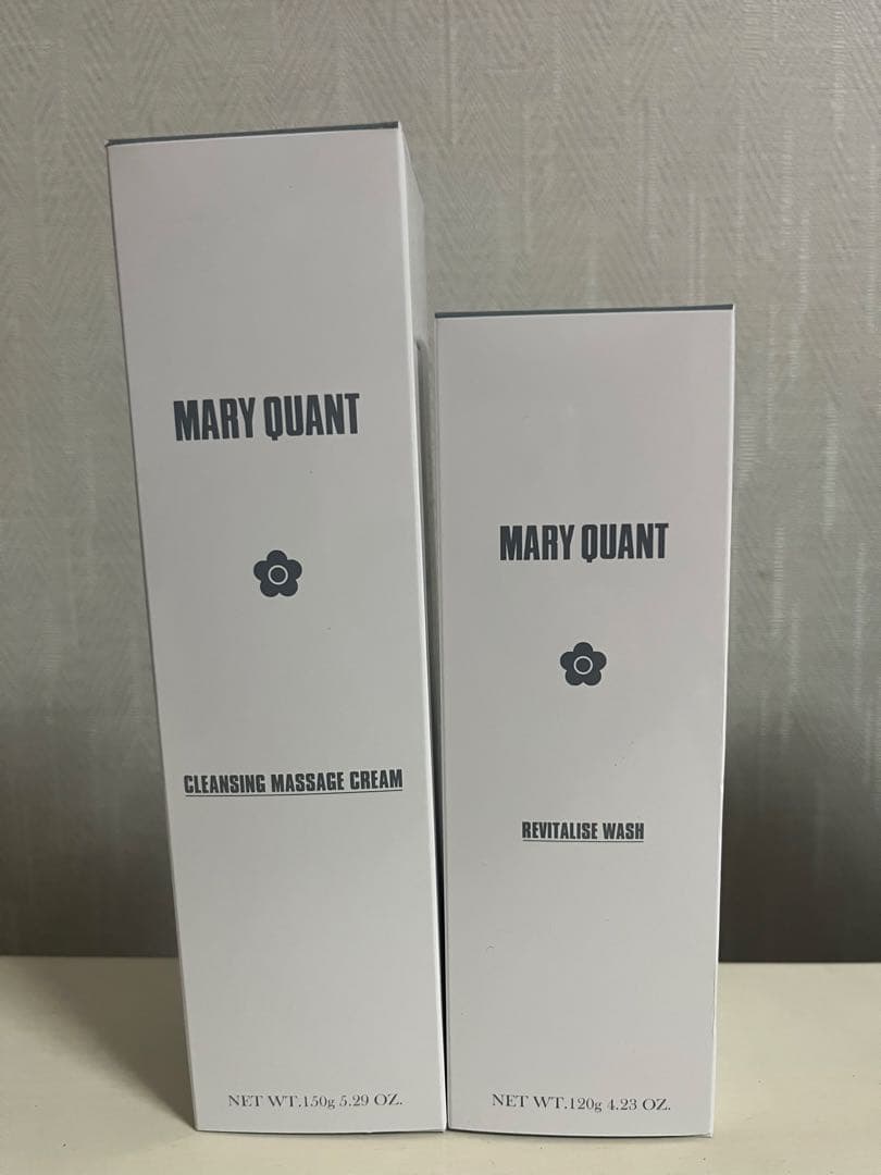 MARY QUANT クレンジングマッサージクリーム＆リバイタライズウォッシュ