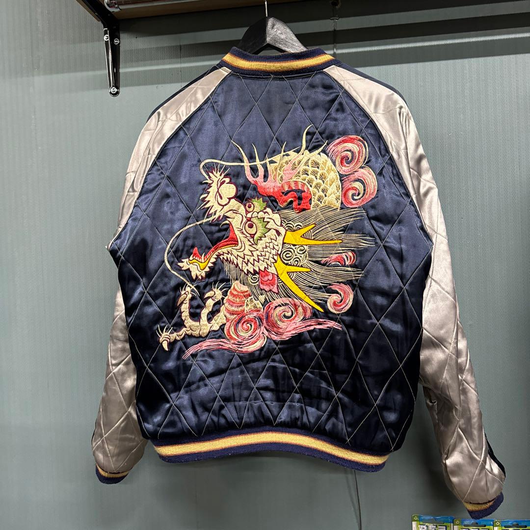 別珍 激レア 東洋エンタープライズ テーラー東洋 スカジャン 龍 日本