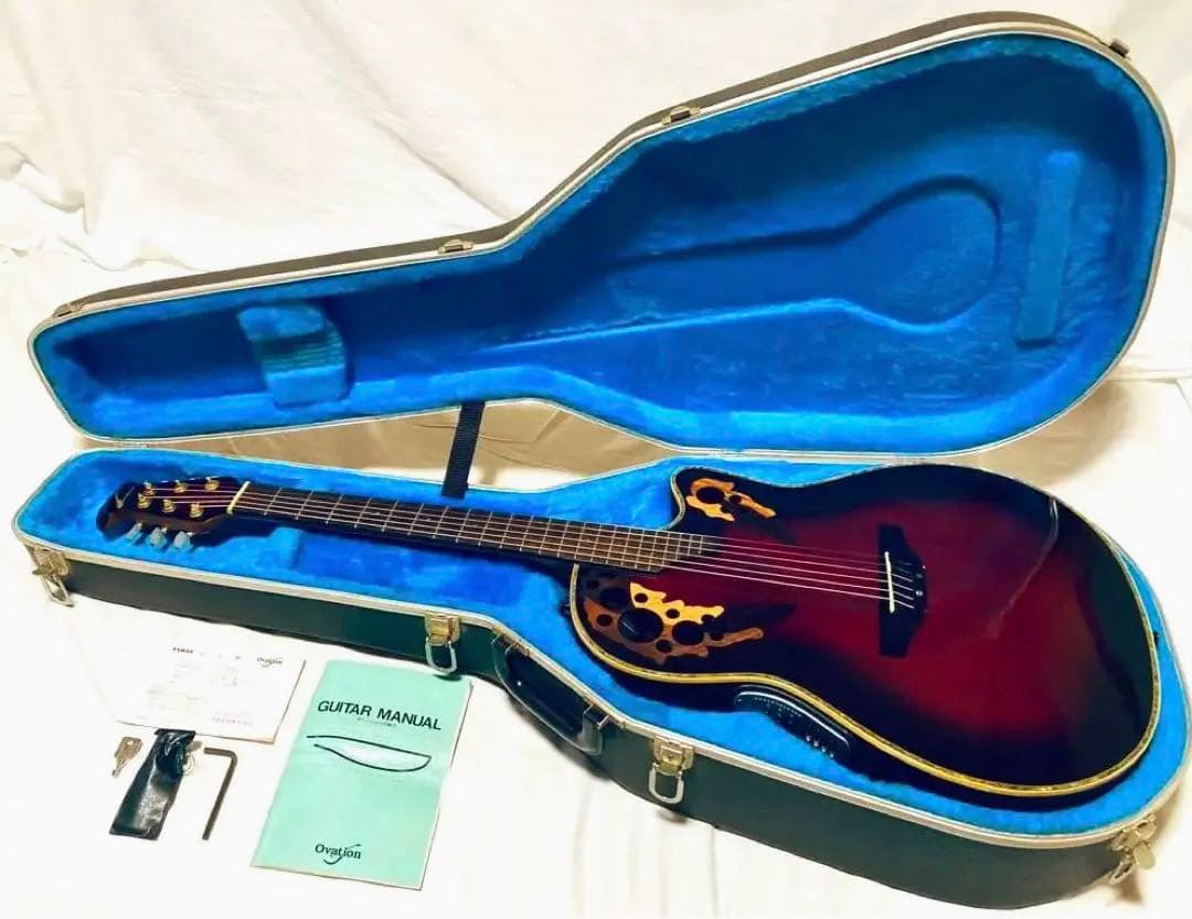 【動作良好・希少品】OVATION CU257-RRB pinnacle